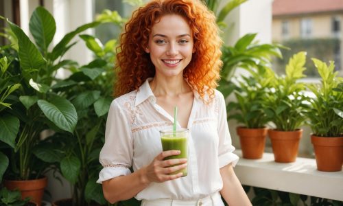 woman-holding-green-smoothie
